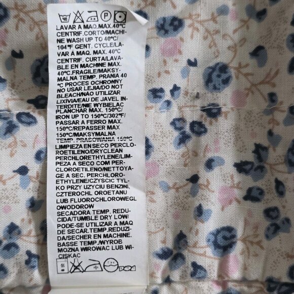 Zara Trench Coat Women M Beige Twill Pockets Belt Buttons Removable Liner Preppy - Picture 15 of 16